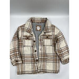 babyGap Plaid Shirt Jacket Size 3 EUC